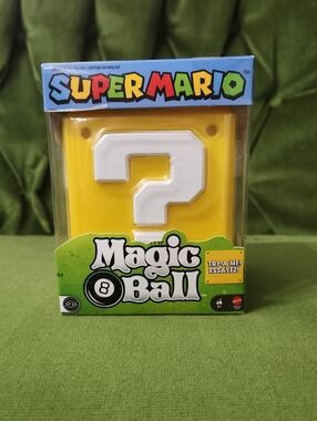Nintendo Super Mario Yellow Question Block Magic 8 Ball